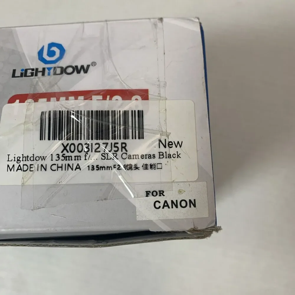 LightDow 135MM F/2.8 Telephoto Lens LD UNC AL Full Frame / APS-C Compatible